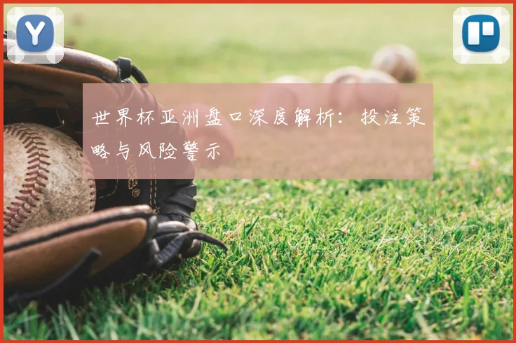 世界杯亚洲盘口深度解析:投注策略与风险警示